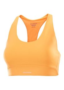 Salomon SHKout Core Bra Sport-BH Women (Gr S |orange)