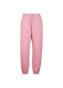 Nike SW Phoenix Fleece High-Waist OS Sweatpants Trainingshose Damen (Gr S |rosa)