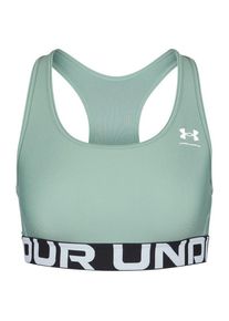 Under Armour HG Authentics Mid Branded Sport-BH Women (Größe L |türkis)