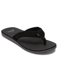 Quiksilver Carver Suede Core Sandalen Herren (Gr 47 |schwarz)