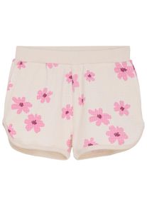 Minymo Shorts Sweat AOP Shorts Kinder (Gr 116 |beige/rosa)