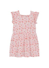 Minymo Dress S/S AOP Frills Kleid Kinder (Gr 122 |rosa)