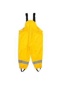 Sterntaler Regenträgerhose Ungefüttert Regenhose Kinder Alltag (Gr 92 |gelb |wasserdicht)
