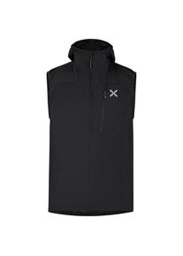 Montura Rise Hooded Vest Softshellweste Herren (Gr S |schwarz)