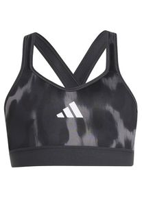 Sport-BH Adidas MAR Powerreact Bra Kinder (Gr 128 |grau)