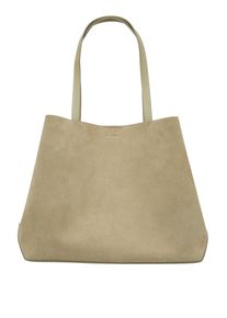 Marc O'Polo MARC O'POLO Damen Shopper "mit herausnehmbarer Zipper-Pouch"forest sand, Leder, unifarben, Taschen