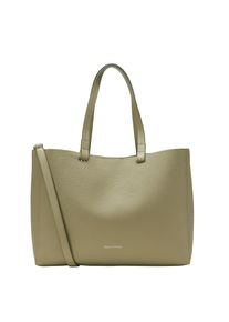 Marc O'Polo MARC O'POLO Damen Shopper "aus genarbtem Rindleder"forest sand, Leder, unifarben, Taschen