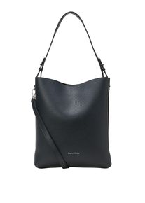 Marc O'Polo MARC O'POLO Damen Umhängetasche "aus genarbtem Rindleder"cloudless night, Leder, unifarben, Taschen