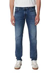 Marc O'Polo MARC O'POLO Herren 5-Pocket-Jeans "aus stretchigem Bio-Baumwoll-Mix"retro blau wash, casual, Gr. 36, unifarben, Obermaterial: 90% Baumwolle, 9%