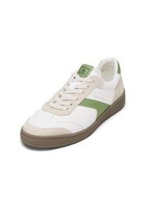 Marc O'Polo MARC O'POLO Herren Sneaker "aus edlem Rindleder", Gr. 42weiß, spring fern, Obermaterial: 100% Leder (Rind), unifarben, casual, Schuhe
