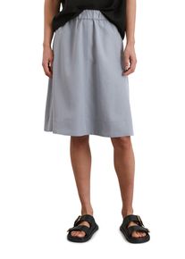 Marc O'Polo MARC O'POLO Damen Webrock "aus Lyocell-Leinen-Mix"nordic sea, casual, Gr. 32, unifarben, Obermaterial: 94% Lyocell, 6% Leinen; Futter: 100% Nicht
