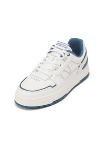 Marc O'Polo MARC O'POLO Herren Sneaker "mit robuster Gummisohle", Gr. 43weiß, storm, Obermaterial: 100% Leder, unifarben, casual, Schuhe