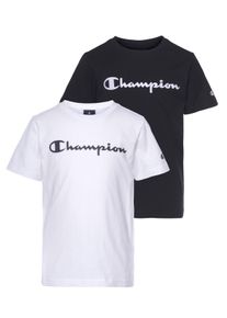 Champion T-Shirt, (Packung, 2 tlg.), Doppelpack für Kinder