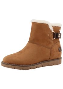 Tom Tailor Winterboots, Keilabsatz, Schlupfboots, Ankleboots, in bequemer Form