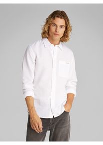 Calvin Klein Jeans Leinenhemd »LINEN COTTON SHIRT«, mit Brusttasche