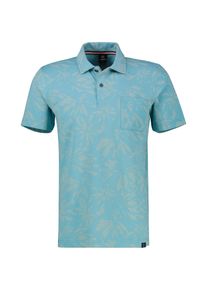 Lerros Herren Poloshirt "Lerros Poloshirt mit Stretchanteil in Übergrößen"coastal blau, Gr. 5XL, 95% Baumwolle, 5% Elasthan, Shirts