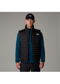 The North Face Herren Steppweste "Huila Weste mit synthetischer Isolierung für Herren"tnf schwarz, asphalt grau, npf, sportlich, Gr. XL,