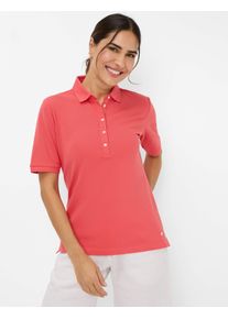 Brax Damen Polo Style CLEO cranberry, Rot, Gr. 44