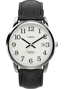 Timex Damen Quarzuhr "EASY READER CLASSIC"schwarz, Armbanduhren, Armbanduhr, Herrenuhr, Damenuhr,Lederarmband,Datum