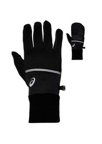 asics Wind Block Handschuh - schwarz - Gr. S - Polyester/Elastan