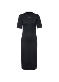 Nike Essentiell Jerseykleid Damen - schwarz - Gr. S - Viskose/Nylon/Elastan
