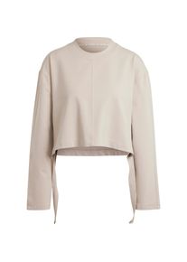 Adidas Yoga Funktionsshirt Damen - beige - Gr. XL - Polyester/Baumwolle/Elastan
