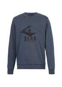 Bear Surf Sweatshirt Herren - blau - Gr. L - Baumwolle