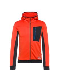 8848 Outdoor Fleecejacke Herren - orange - Gr. S - Polyester