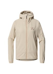 Haglöfs Haglöfs Rosson Softshelljacke Damen - beige - Gr. S - Polyamid/Elastan