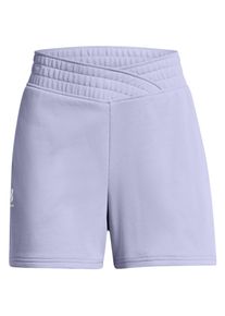 Under Armour Rival Terry Sweatshorts Damen - lila - Gr. S - Baumwolle/Polyester