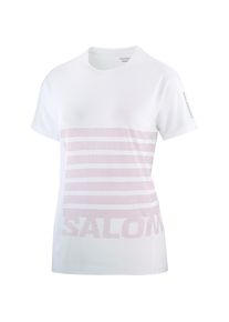 Salomon Sense Aero Funktionsshirt Damen - weiß - Gr. XS - Polyester