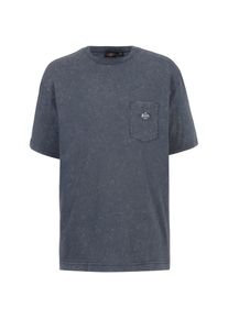 Bear T-Shirt Herren - blau - Gr. M - Baumwolle