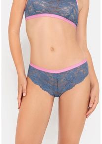 LSCN BY LASCANA Brasilslip blau Gr. 40/42 für Damen. Figurbetont