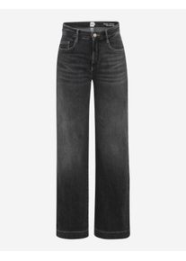 Brax Damen Five-Pocket-Hose Style MAINE USED GREY, denim hellgrau, Gr. 38L