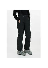 Skihose WHISTLER ""Drizzle"", Damen, Gr. 44, EURO-Größen, schwarz, 100% Polyester, unifarben, sportlich, Hosen, mit wasserabweisender Membran