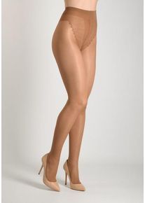 Vivance Feinstrumpfhose mehrfarbig Gr. 36-38 für Damen. Elastisch
