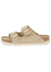 Espadrij Ami Velour Sandalen Damen (Gr 39 |beige)