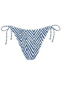 Barts Yankun Cheeky Tanga Bikini-Bottom Damen (Gr 40 |blau/weiß)