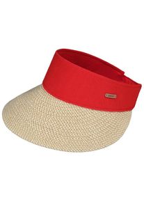 Barts Vesder Visor Hut Damen Freizeit (Gr One Size |beige/rot)
