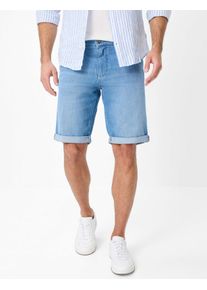 Eurex By Brax Herren Bermuda Style BRAD BLEACHED, denim hellblau, Gr. 35U