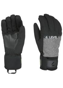 Level Hawk Handschuhe Herren (Gr 8,5 |schwarz/grau |wasserdicht)