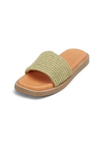 Marc O'Polo MARC O'POLO Damen Sandale "in Raffiabast-Optik", Gr. 40smooth sage, Obermaterial: 100% Polyester, unifarben, Schuhe
