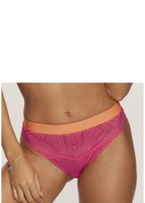 s.Oliver String 'Clemence' orange Gr. 32/34 für Damen. Mit Spitze. Körpernah