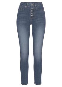 Lascana High-waist-Jeans mehrfarbig Gr. 34 für Damen. Figurbetont. Nachhaltig.