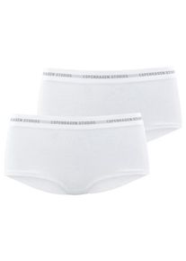 Copenhagen Studios Panty 'mit softem Logobund' weiß Gr. L (40) für Damen. Mit Logobund. Körpernah. Nachhaltig.