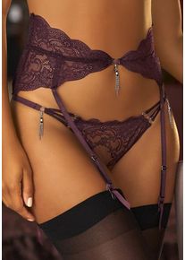 Lascana Strapsgürtel rot Gr. 32/34 für Damen