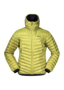 Daunenjacke Bergans Senja Down Light Jacket with Hood Herren (Gr XL |gelb/oliv)