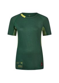 Transhumance Shirt Merinounterwäsche Damen (Gr S |grün)