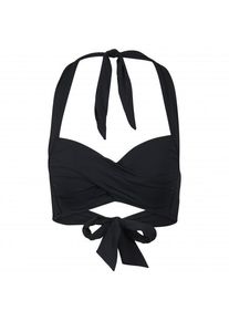 Seafolly Collective Twist Soft Cup Halter Bikini-Top Damen (Gr 16 |schwarz)