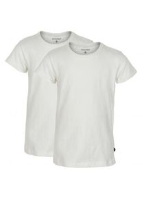 T-Shirt Minymo Basic 33 -T-Shirt S/S (2-Pack) Kinder (Gr 80 |wei&szlig;/grau)